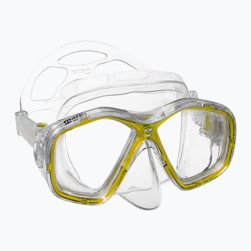 Set da snorkeling Mares Tapu yellow reflex/clear 2