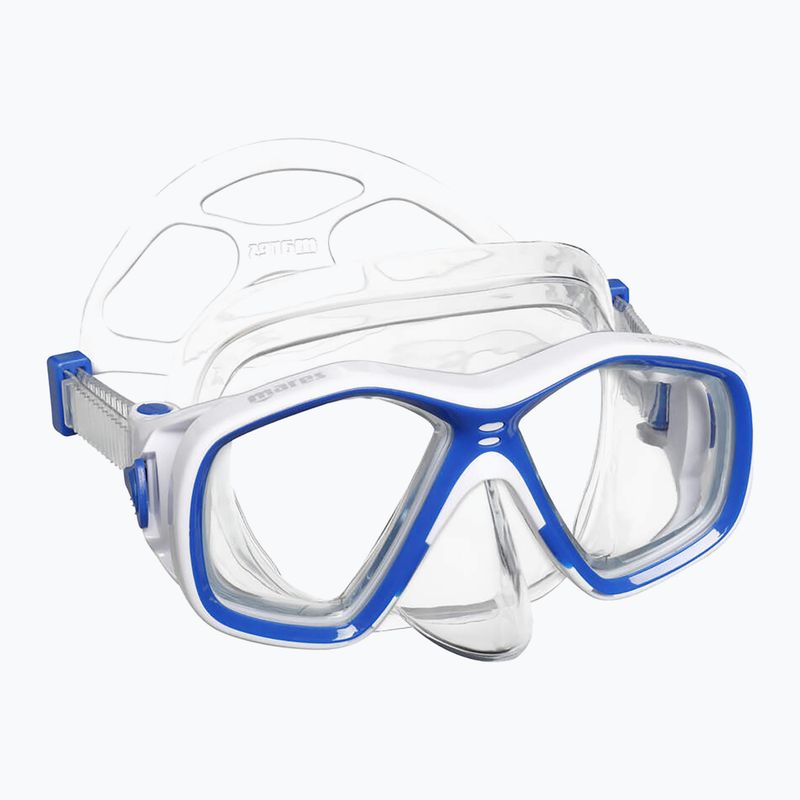 Set per snorkeling per bambini Mares Tapu Jr blue/white/clear 2
