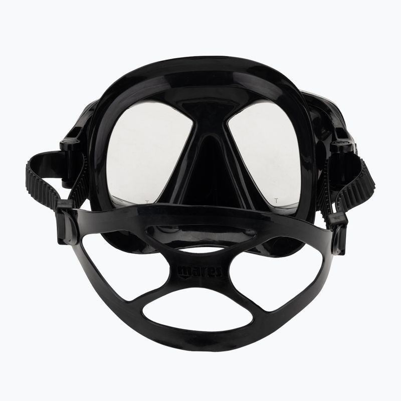 Maschera da snorkeling Mares Tapu black/black 4