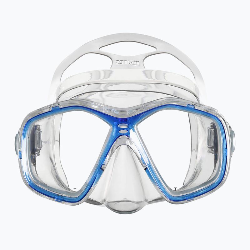 Maschera da snorkeling Mares Tapu blue reflex/clear 2
