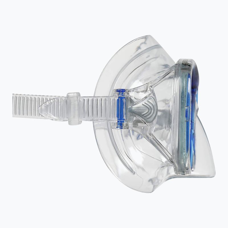 Maschera da snorkeling Mares Tapu blue reflex/clear 3