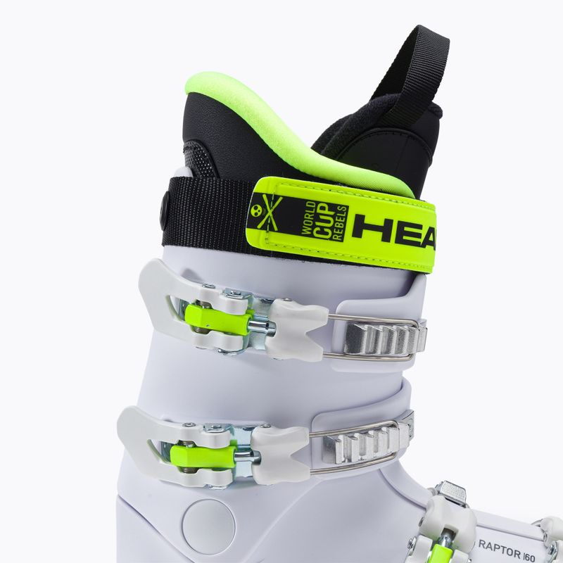 Scarponi da sci per bambini HEAD Raptor 60 bianco 6