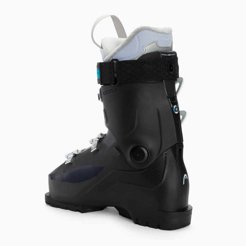 Scarponi da sci da donna HEAD Edge Lyt 75 W HV nero/turchese 2
