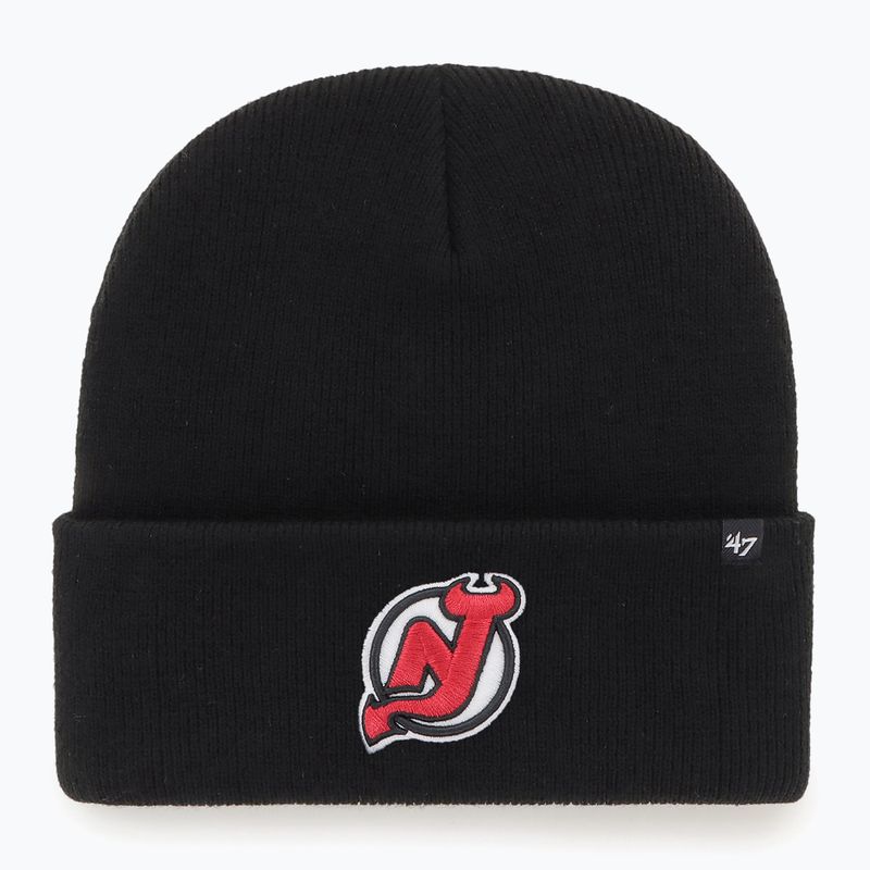 47 Marca NHL New Jersey Devils Haymaker berretto invernale nero