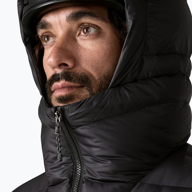 Felpa con cappuccio da uomo Patagonia Fitz Roy Down Hoody nero 7