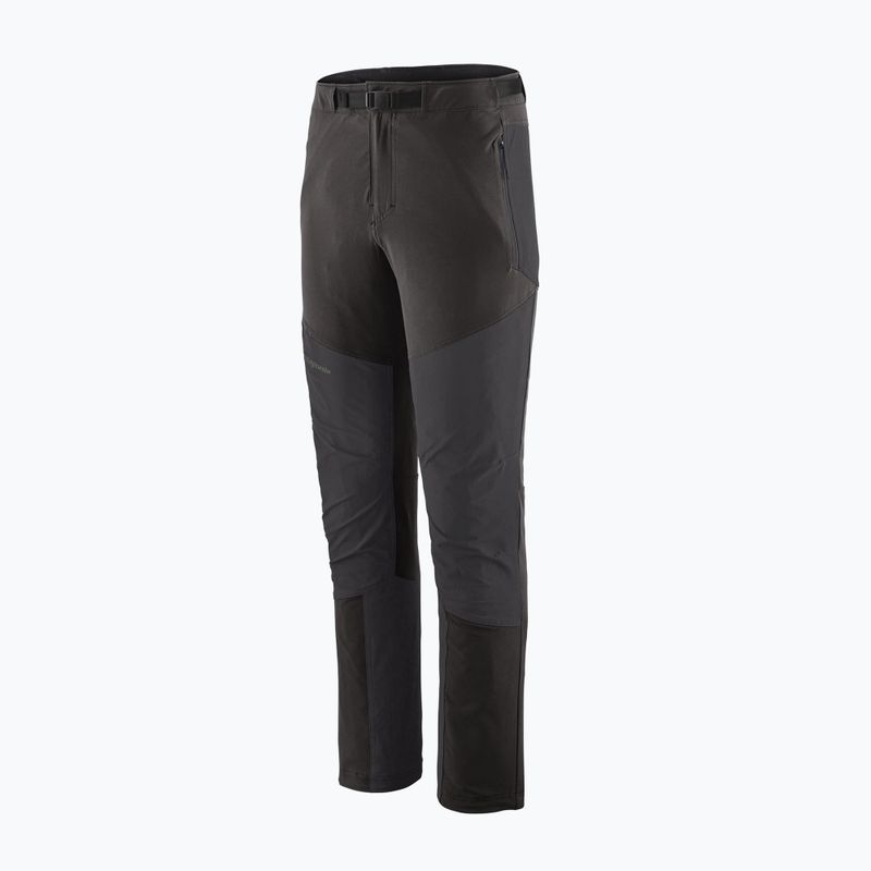 Pantaloni da trekking alpino Patagonia Terravia da uomo, nero 7