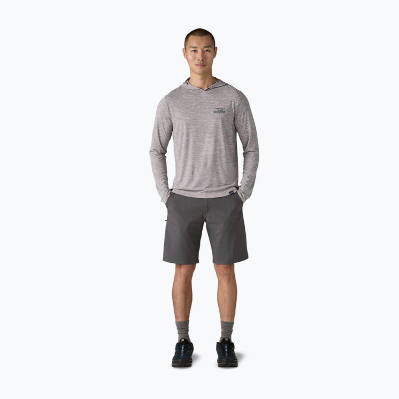Pantaloncini Patagonia Terravia Trail 10" da uomo, grigio forgia 2