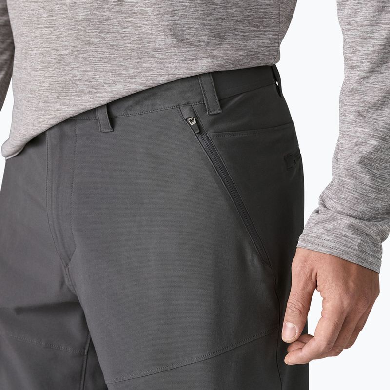 Pantaloncini Patagonia Terravia Trail 10" da uomo, grigio forgia 5