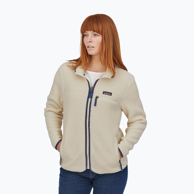 Felpa trekking donna Patagonia Retro Pile naturale