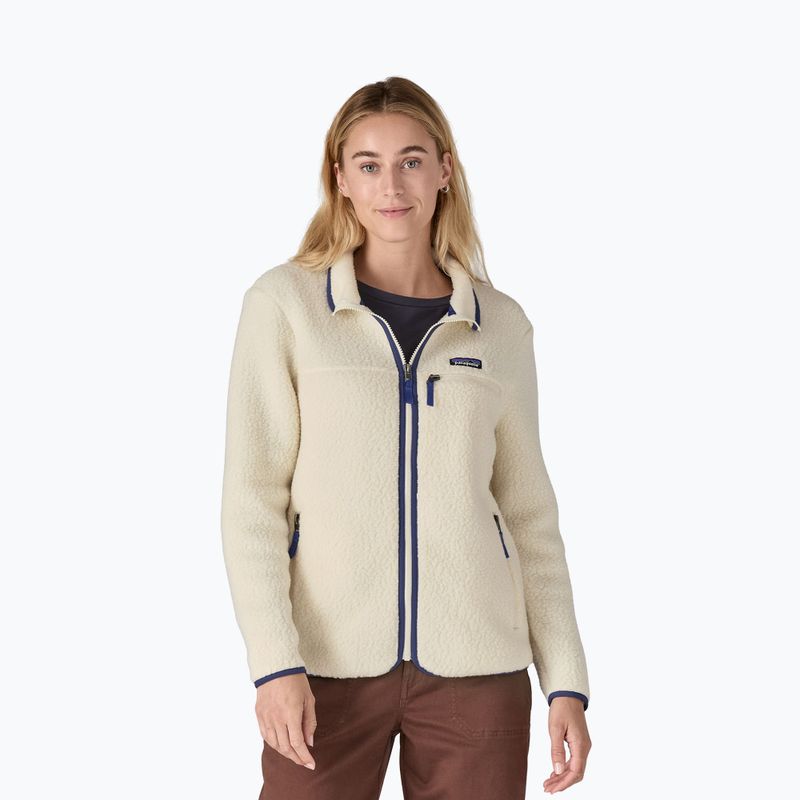 Felpa da trekking donna Patagonia Retro Pile permafrost natural