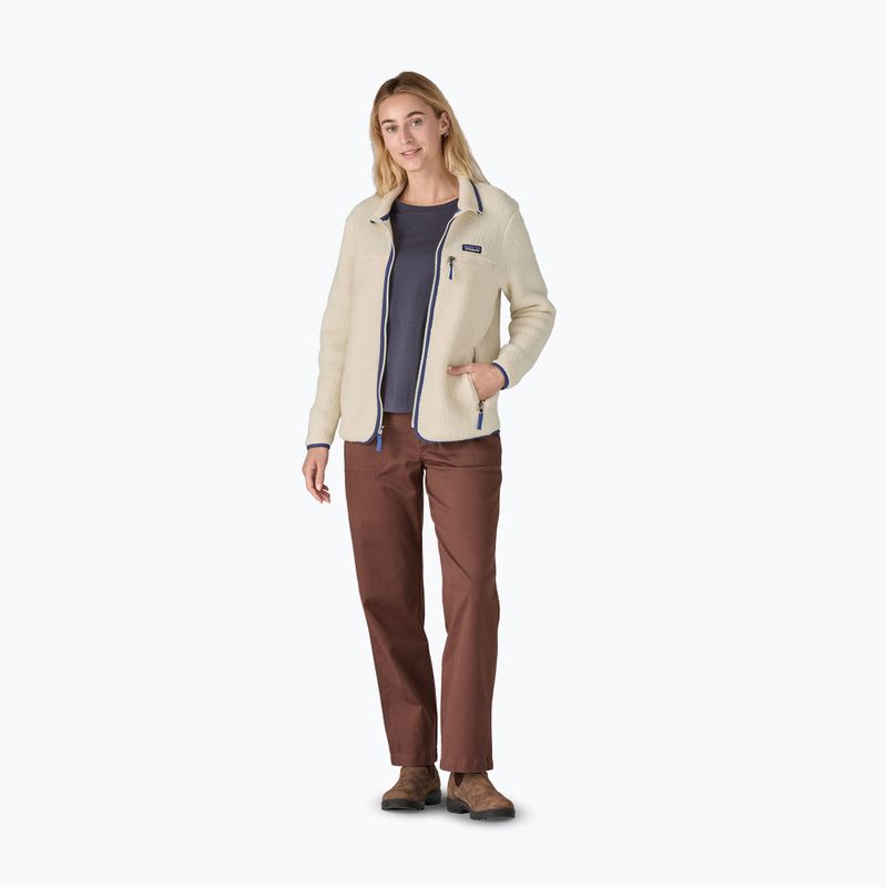 Felpa da trekking donna Patagonia Retro Pile permafrost natural 2
