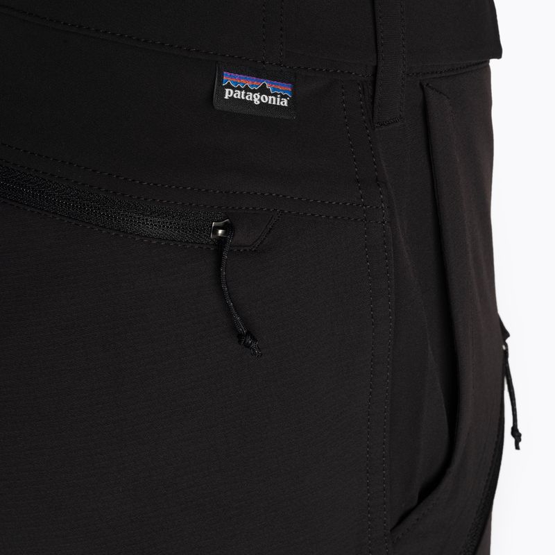 Pantaloni da trekking Patagonia Point Peak Trail-Regular da donna, nero 6