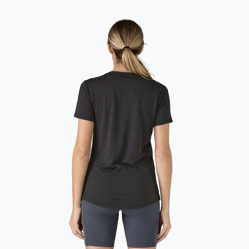 Maglietta Patagonia Cap Cool Merino Blend donna nero 6