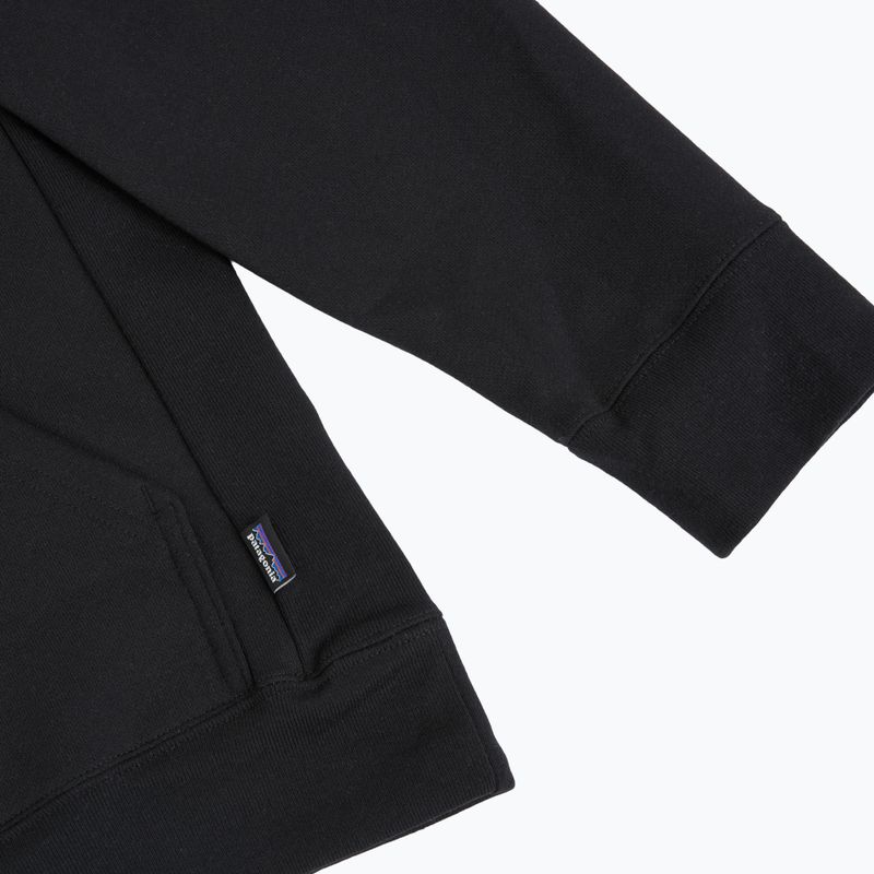 Felpa da uomo Patagonia P-6 Uprisal Logo black 7