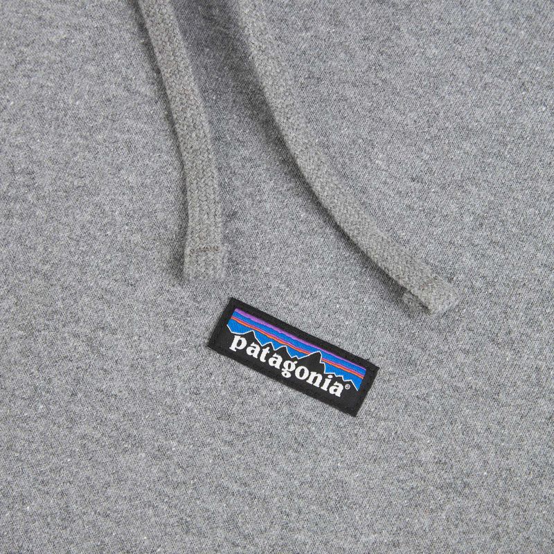 Felpa da trekking donna Patagonia P-6 Label Uprisal Hoody gravel heather 3