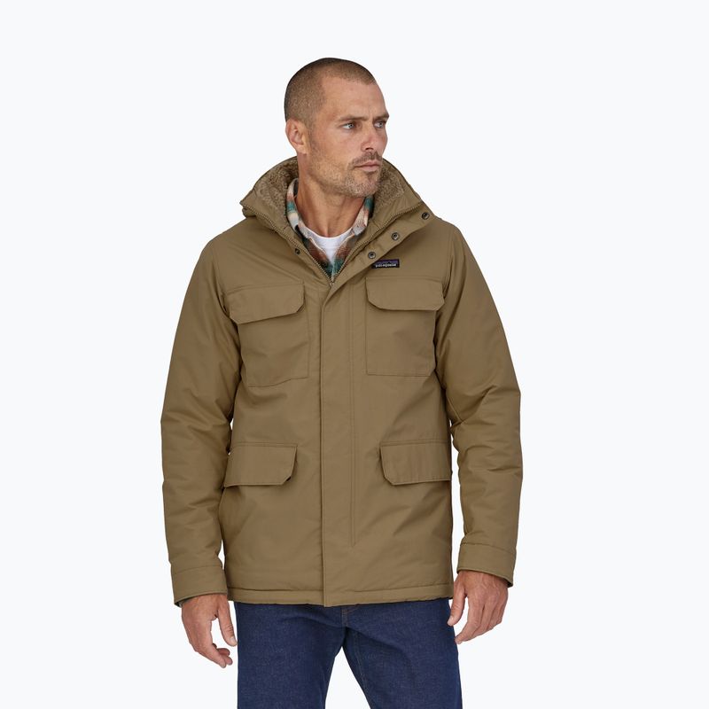 Giacca isolante da uomo Patagonia Isthmus Parka classic tan