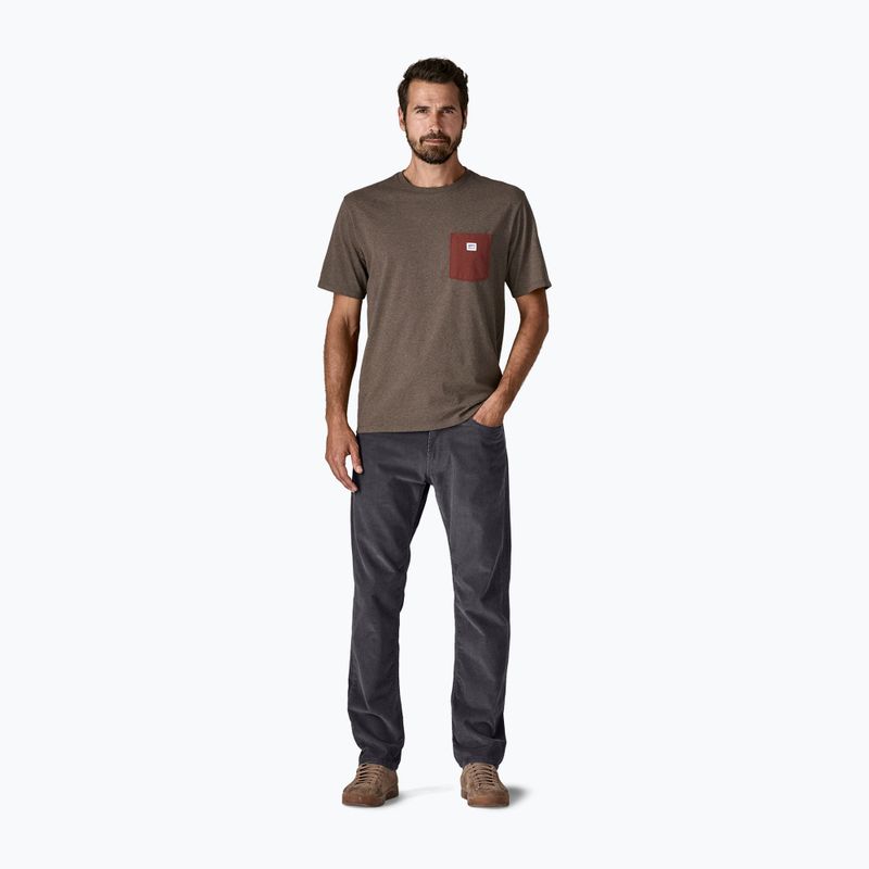 Pantaloni da uomo Patagonia Organic Cotton Corduroy Jeans - Reg forge grey 2