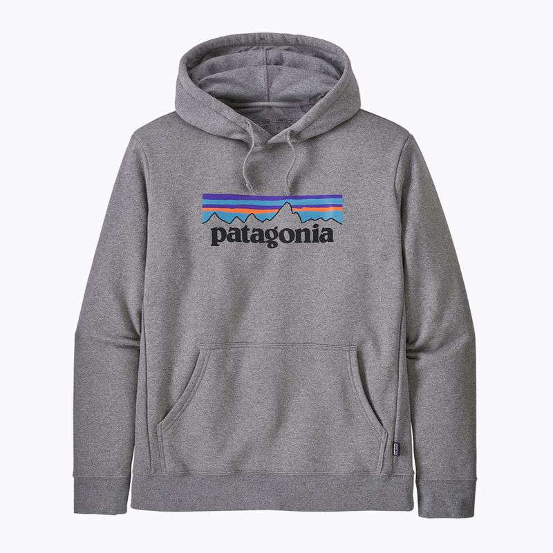 Patagonia P-6 Felpa con logo Uprisal gravel heather 9