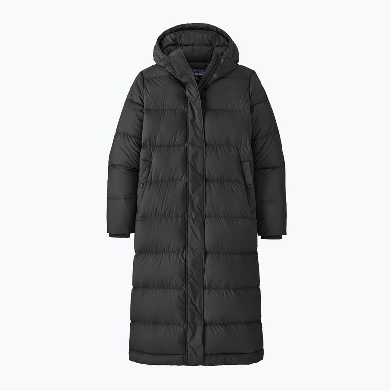 Parka lungo Patagonia Silent Down donna nero 7