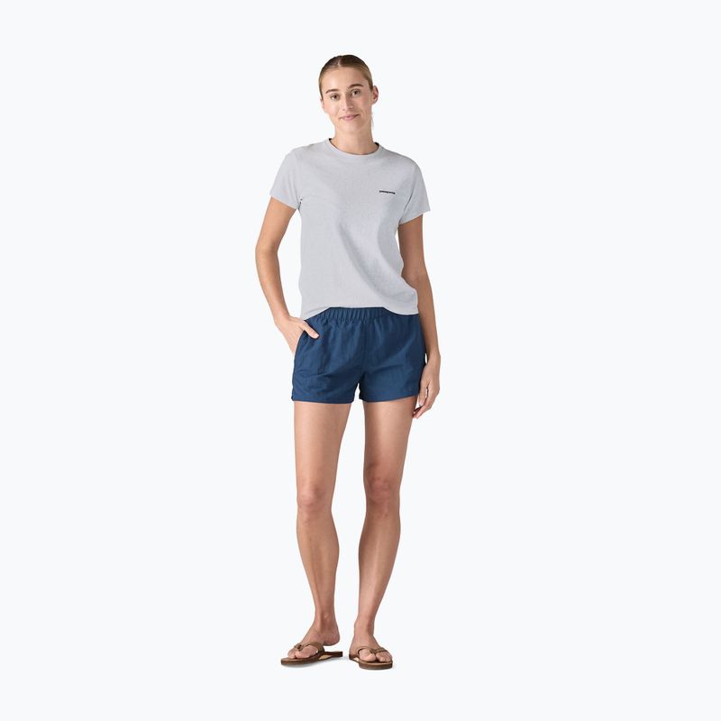 Maglietta da trekking da donna Patagonia P-6 Logo Responsabili-Tee bianco 2