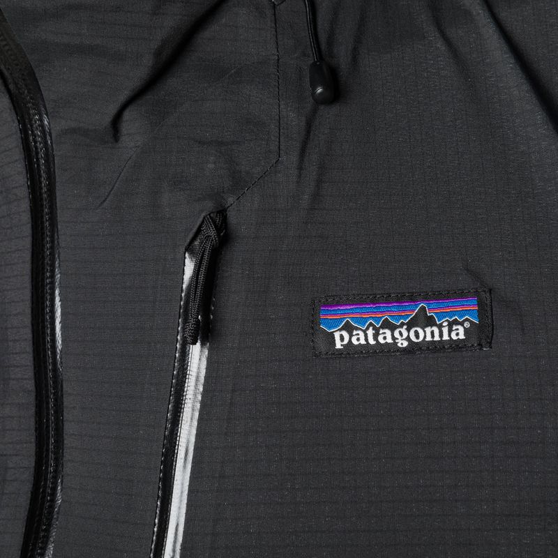 Giacca antipioggia Patagonia Granite Crest da uomo, nero 5