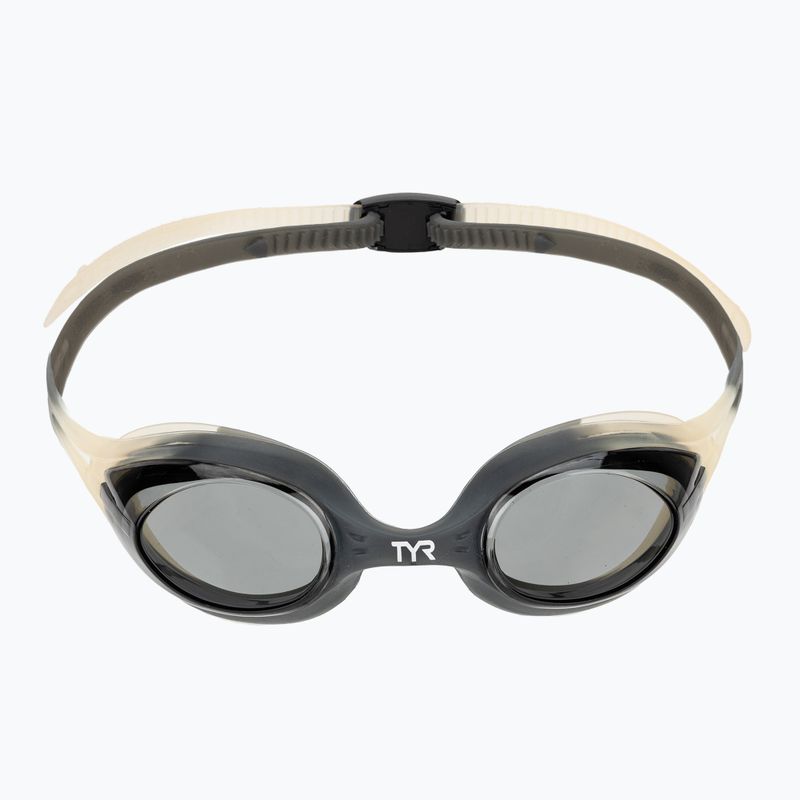 Occhiali da nuoto TYR Hydra Flare smoke/smoke/clear 2