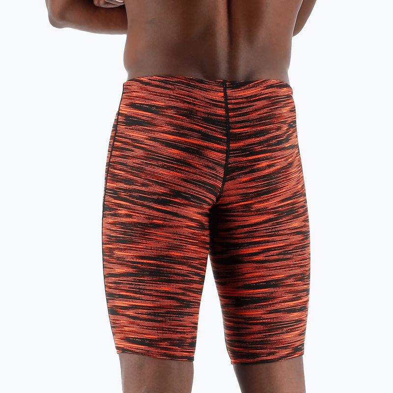Costume da bagno TYR Fizzy Jammer uomo nero/arancione 5