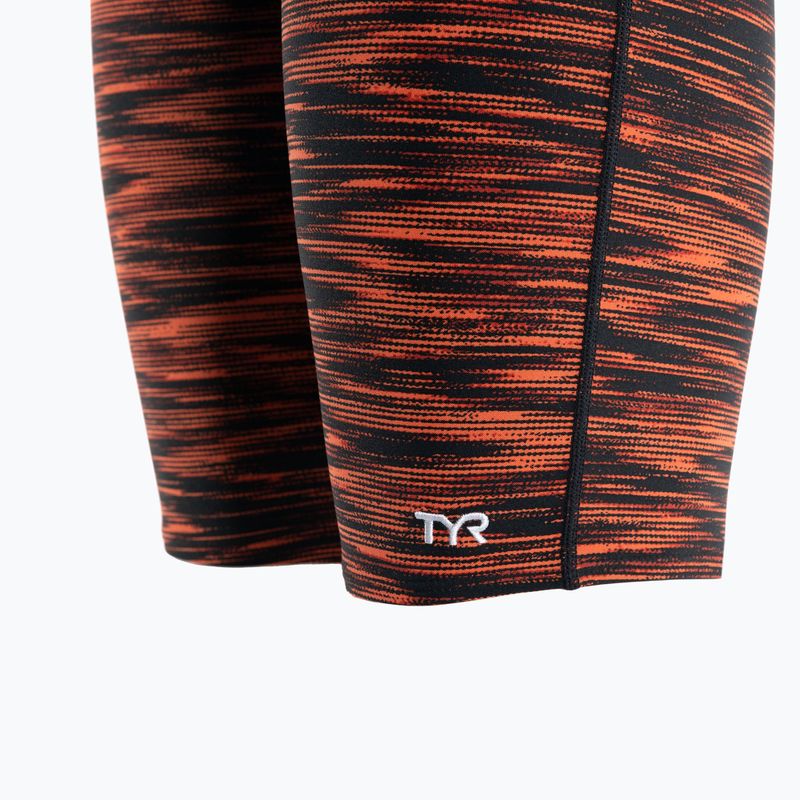 Costume da bagno TYR Fizzy Jammer uomo nero/arancione 3