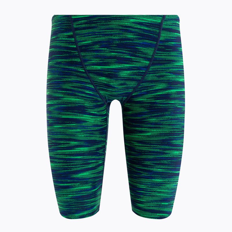 Costume da bagno TYR Fizzy Jammer da uomo blu/verde