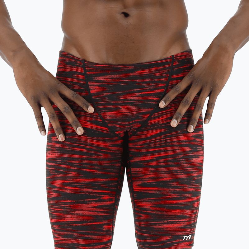 Costume da bagno TYR Fizzy Jammer uomo rosso 4