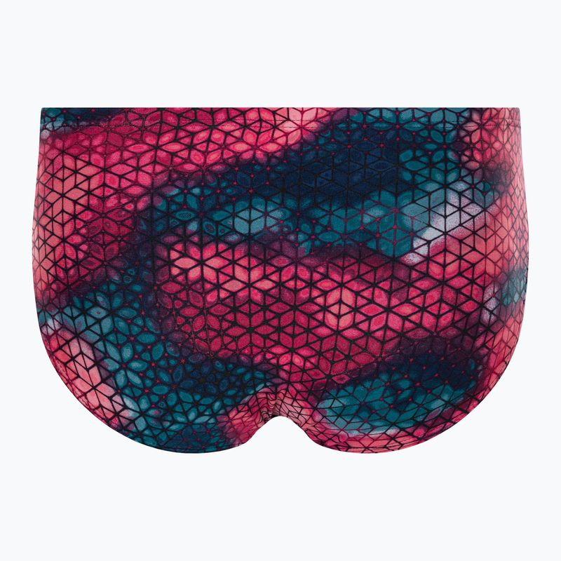 Slip da bagno TYR Starhex Racer uomo rosso/multi 2