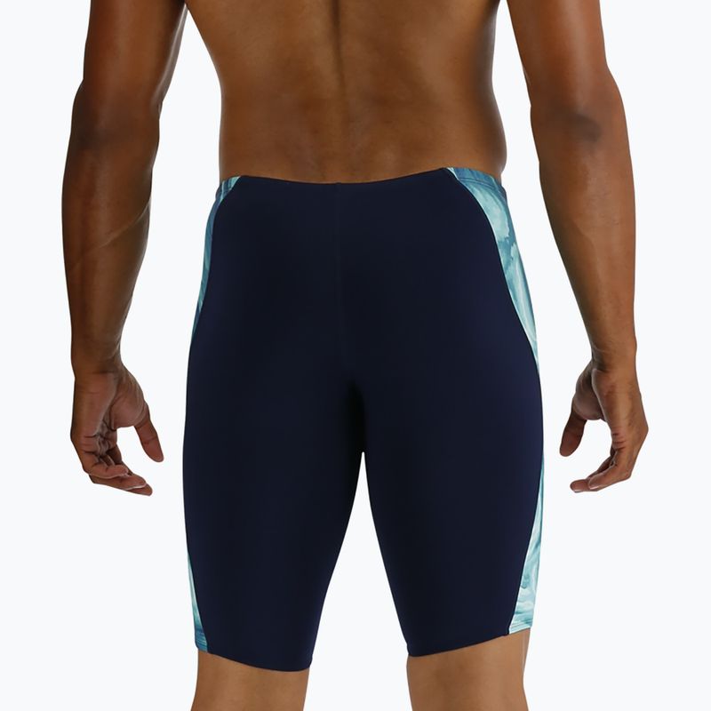 TYR Mezio Blade Swim Jammer Uomo verde acqua/multi 5