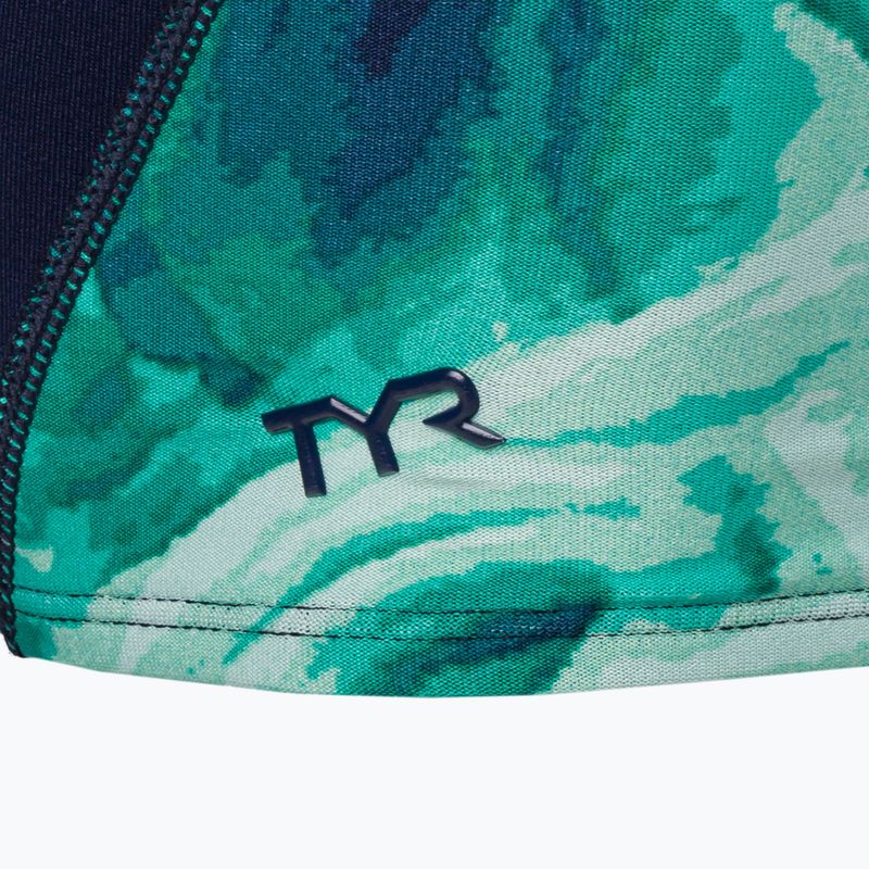 TYR Mezio Blade Swim Jammer Uomo verde acqua/multi 3