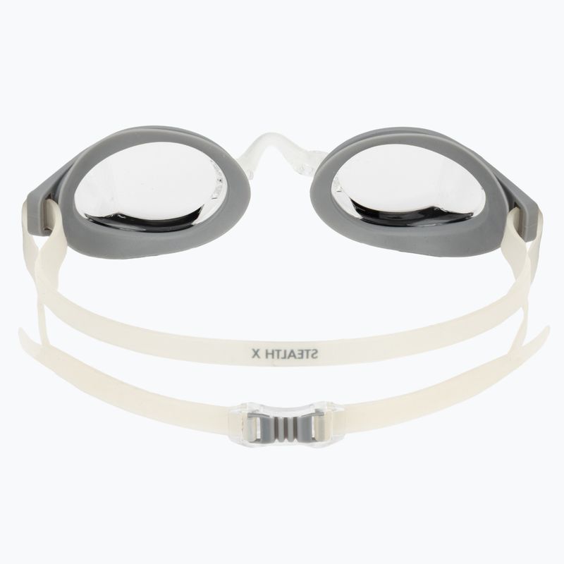Occhialini da nuoto TYR Stealth-X Race clear/silver 4