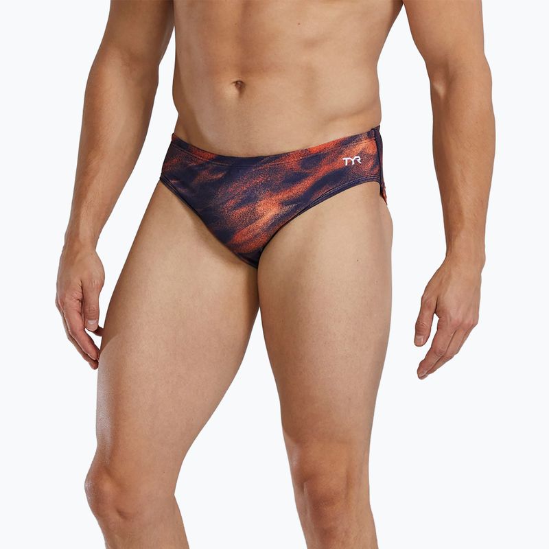 Slip da bagno da uomo TYR Soren Breif arancione