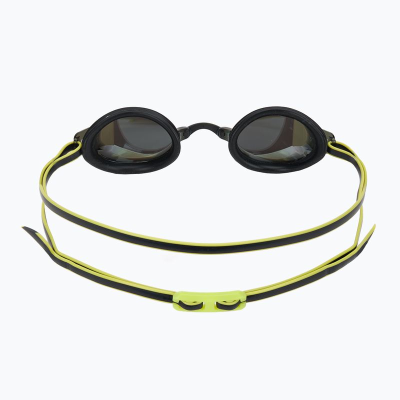 Occhiali da nuoto TYR Blackops 140 Ev Racing Mirrored verde fluo/nero 4