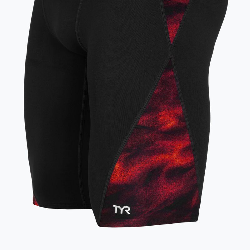 Cuffie da nuoto da uomo TYR Soren Blade Splice Jammer rosso 3