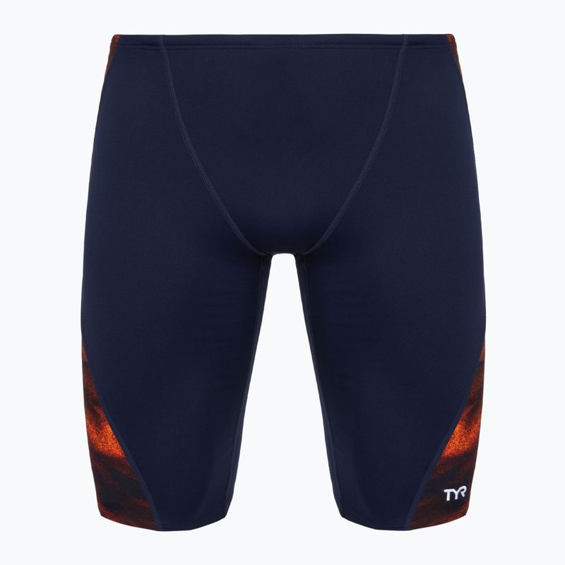Cuffie da nuoto da uomo TYR Soren Blade Splice Jammer arancione
