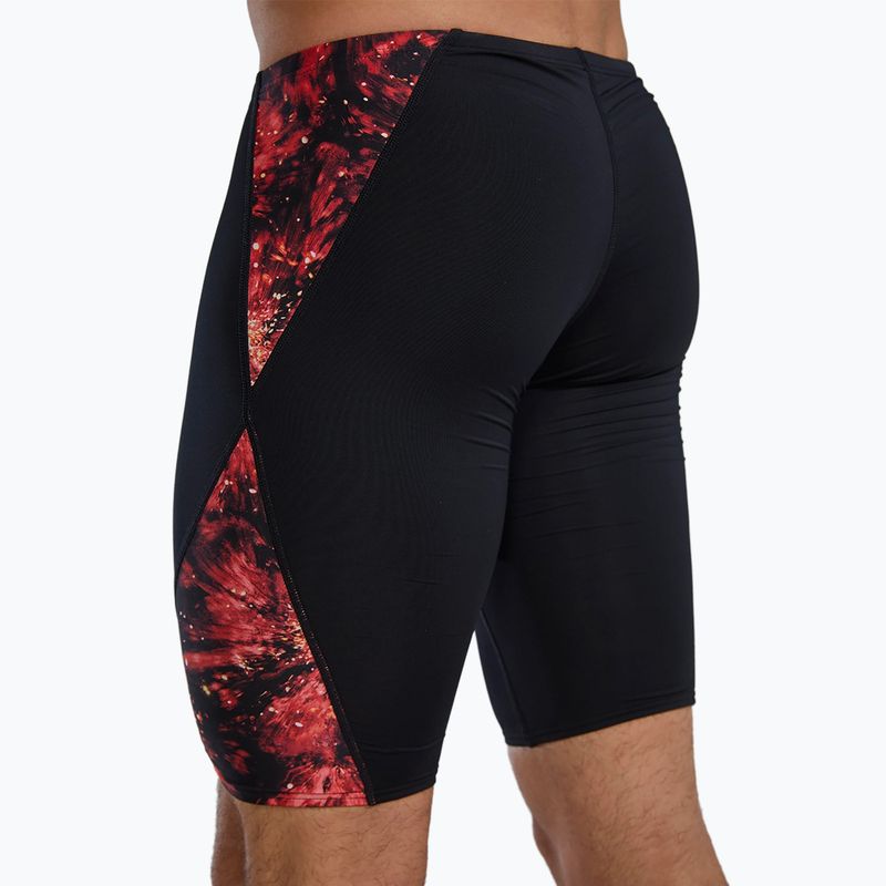 Cuffie da nuoto TYR Radiant Flare Blade Splice rosso 5