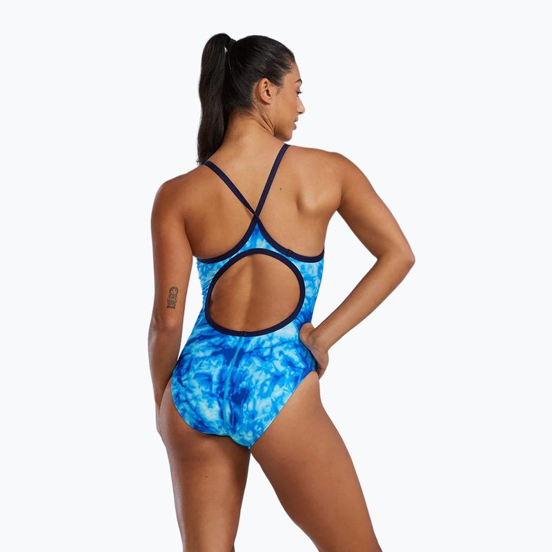 Costume da nuoto intero donna TYR Durafast Elite Azultec Diamondfit ocean blue 2