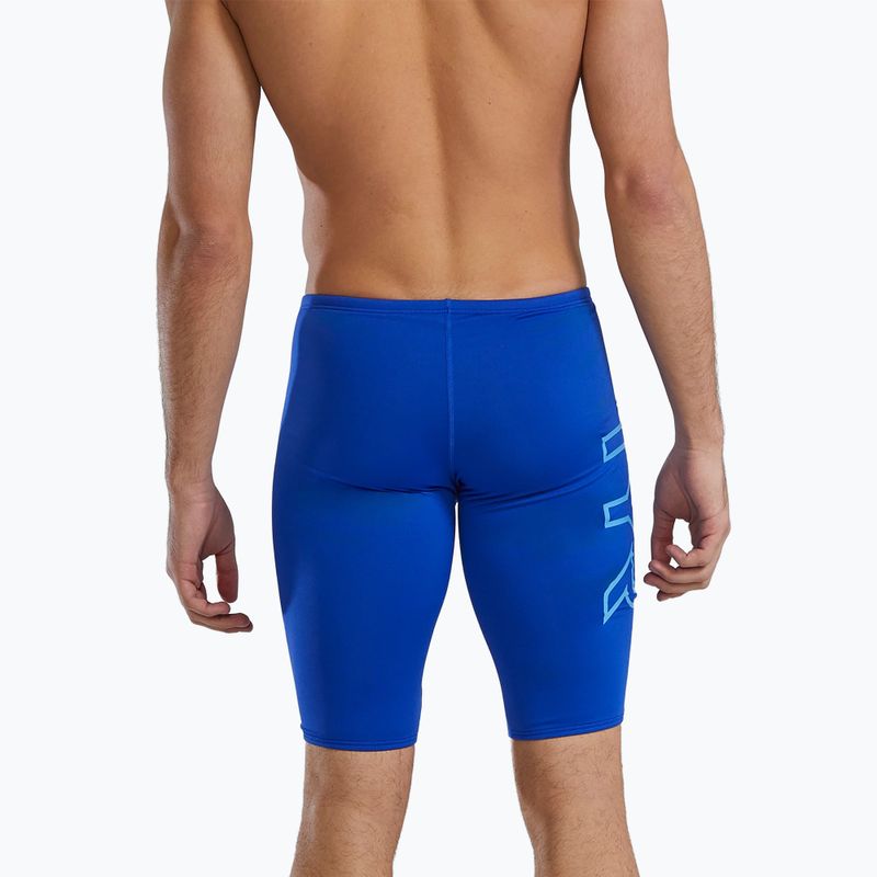 Maschile nuoto jammer TYR Soild Large Logo Jammer royal 2
