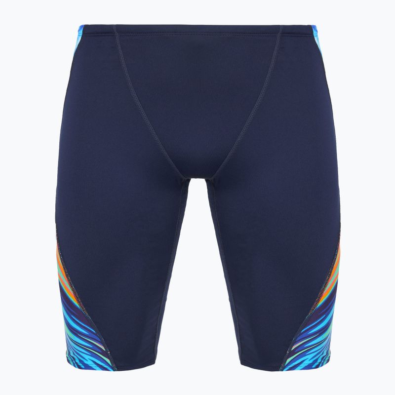 Maschile TYR Durafast Elite Riptidal Jammer verde acqua/arancio