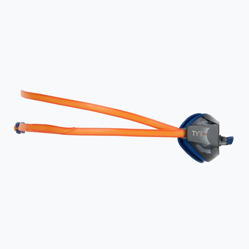 Occhiali da nuoto TYR Blackops 140 Ev Racing fumo/arancio/nero 3