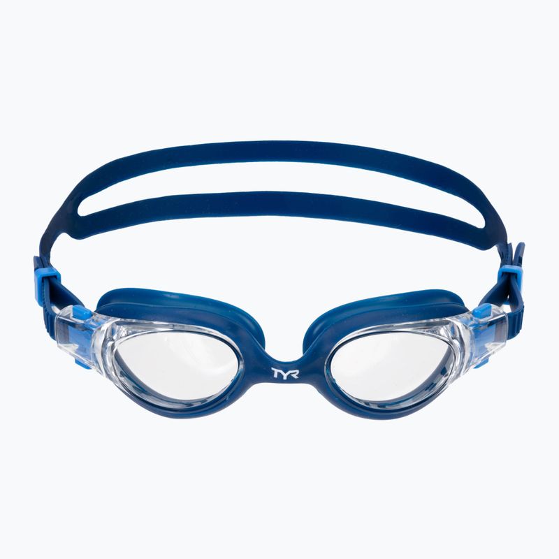 Occhiali da nuoto TYR Vesi clear/navy 2