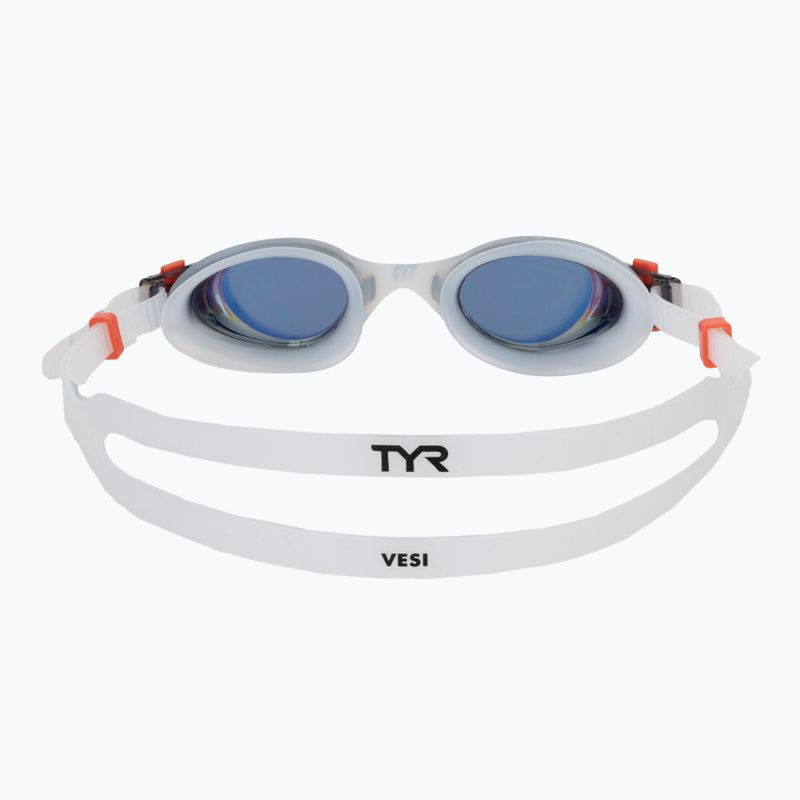 Occhiali da nuoto TYR Vesi Mirrored oro/bianco 4