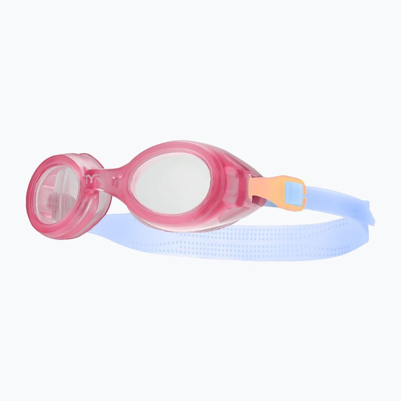 Occhialini da nuoto TYR per bambini Aqua Blaze chiaro / rosa