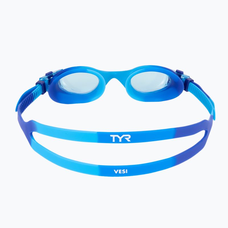 Occhialini da nuoto per bambini TYR Vesi Tie Dye blue 4