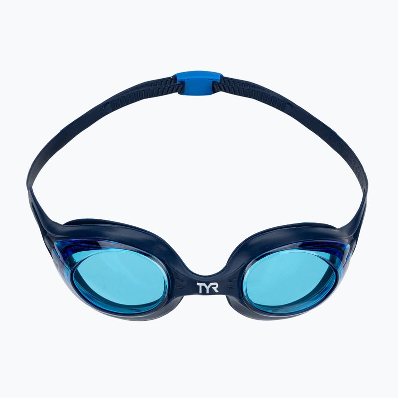 Occhialini da nuoto TYR Hydra Flare per bambini blu 2