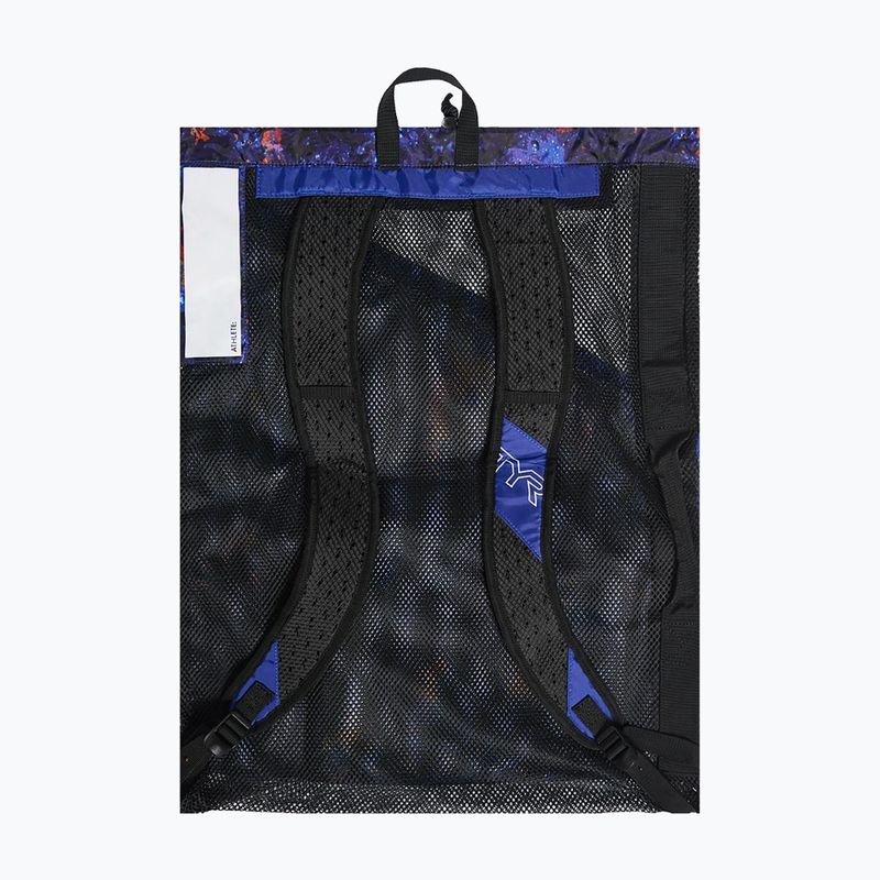 TYR Elite Team Mesh 40 l borsa da nuoto viola / arancione 2