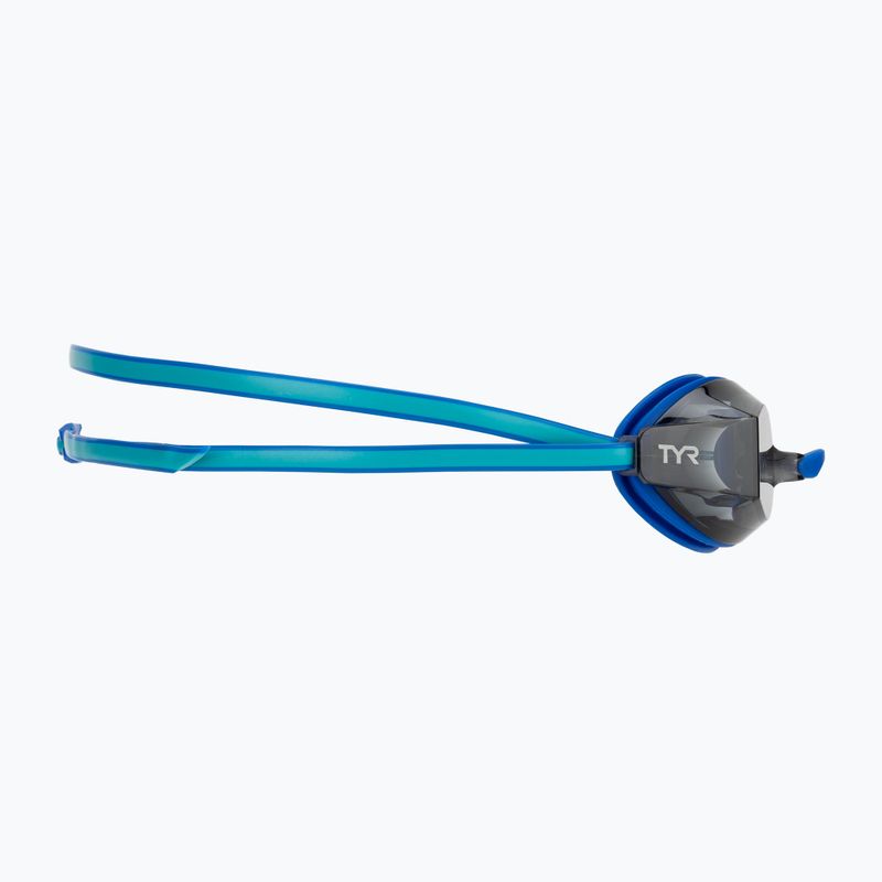 Occhiali da nuoto TYR Blackops 140 Ev Racing cobalto / acqua 3